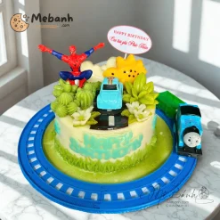 Bánh Rau Câu Đoàn Tàu Siêu Nhân