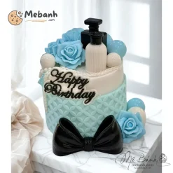 Bánh Rau Câu Nước Hoa Nơ Đen