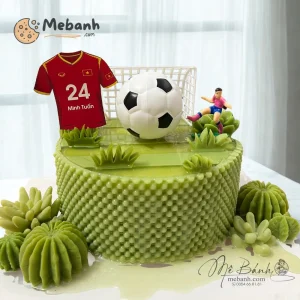 Bánh Rau Câu Sinh Nhật Bóng Đá Áo Đấu Cá Nhân