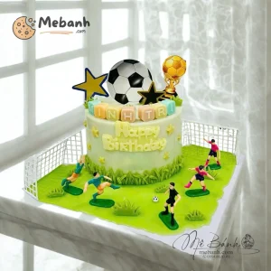 Bánh Rau Câu Sinh Nhật Bóng Đá Cúp Vàng