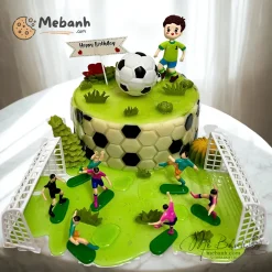 Bánh Rau Câu Sinh Nhật Bóng Đá Sân Cỏ
