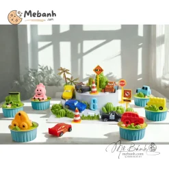 Combo Bánh Rau Câu Thế Giới Xe Cộ