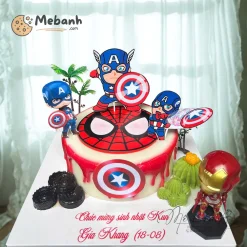 Bánh Rau Câu Siêu Anh Hùng