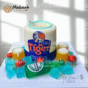 Bánh rau câu hình lon bia Tiger