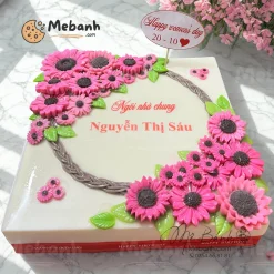 Bánh rau câu hoa tặng sự kiện