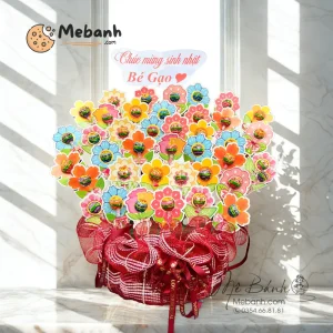 Hoa Bánh Kẹo Chúc Mừng Sinh