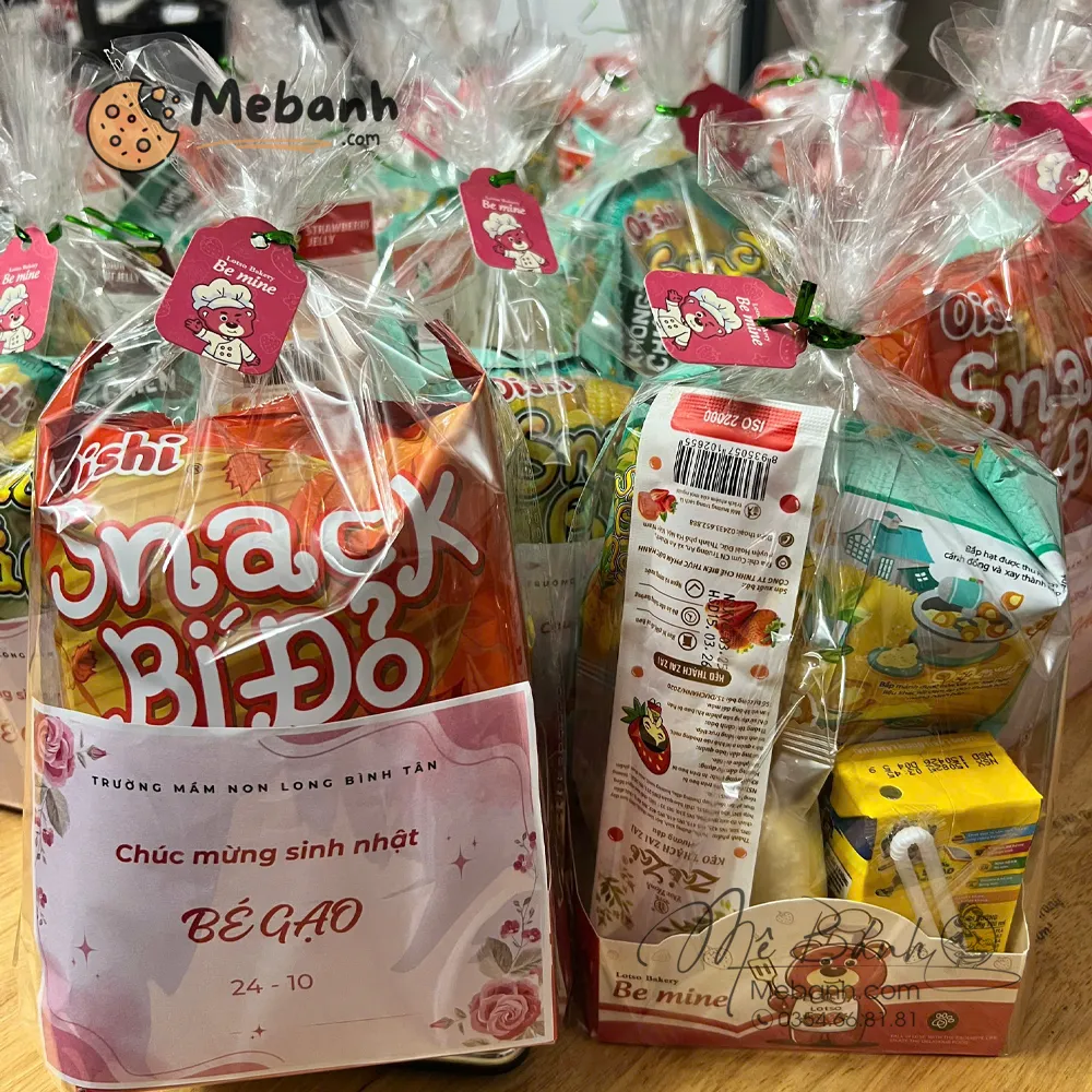 Túi bánh kẹo sinh nhật